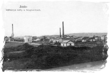 „Jasło” crude oil refinery, 1906.