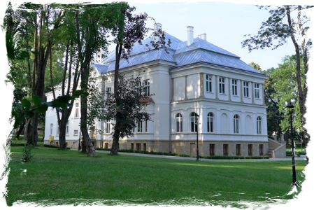 Walerian and Zofia Stawiarski Palace. Currently, this historic building houses the Secondary School.
