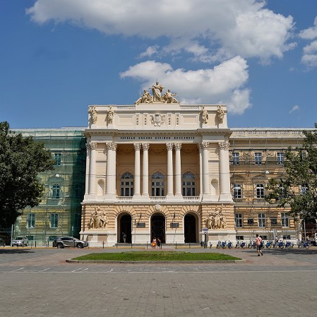 The University Hospital of Lviv, a former Piarists Hospital.