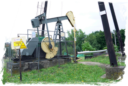 Crude oil mines in Potok.