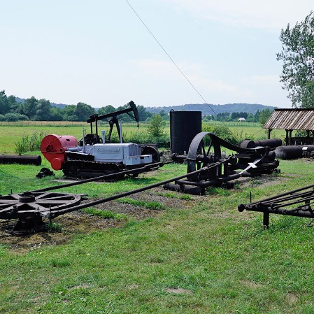 The crude oil sector in the Museum of Folk Architecture in Sanok.5