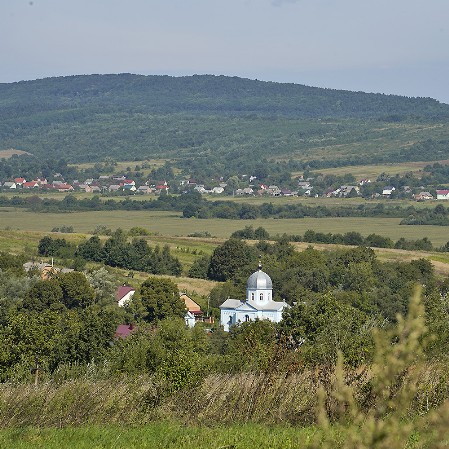 Stara sil, panorama of the town.