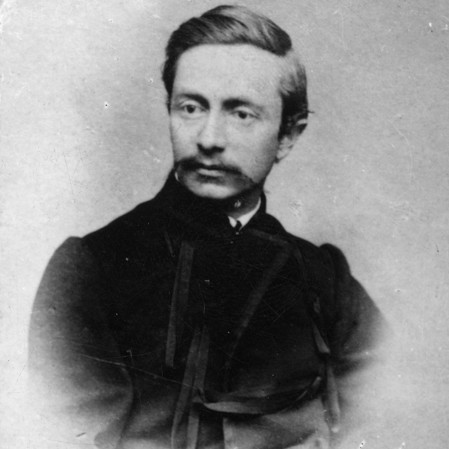Portret Ignacego Łukasiewicza z okresu studiów na Uniwersytecie Jagiellońskim w Krakowie.