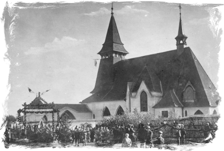 Kościół Najświętszej Maryi Panny Królowej Polski w Polance, 1929 r.